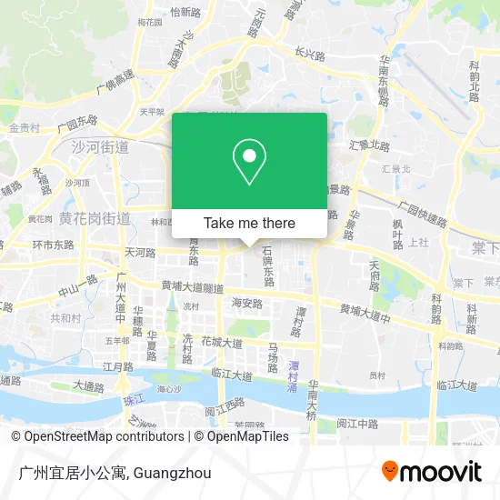 广州宜居小公寓 map