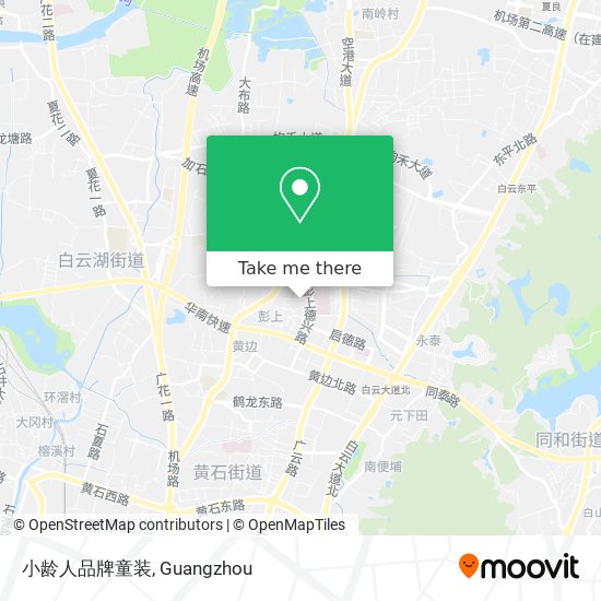 小龄人品牌童装 map