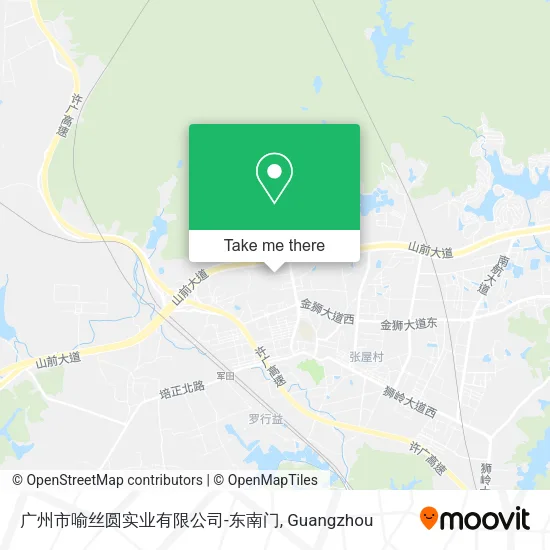 广州市喻丝圆实业有限公司-东南门 map
