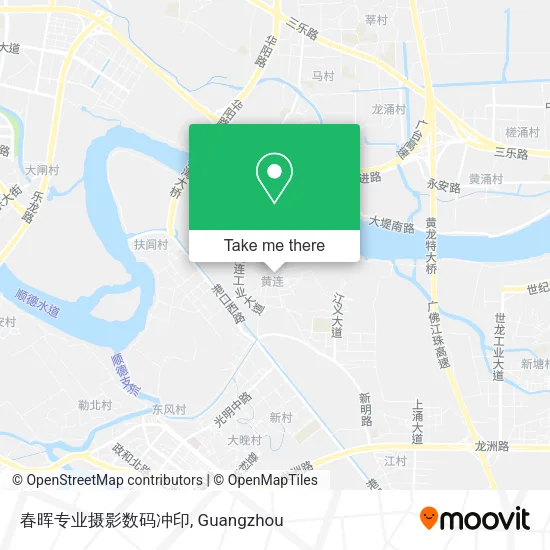 春晖专业摄影数码冲印 map