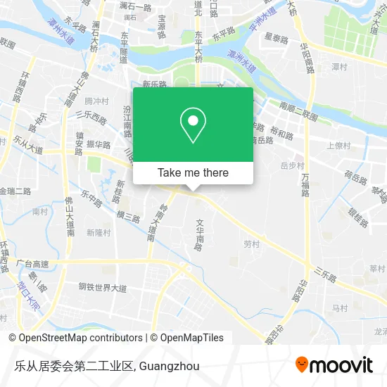 乐从居委会第二工业区 map