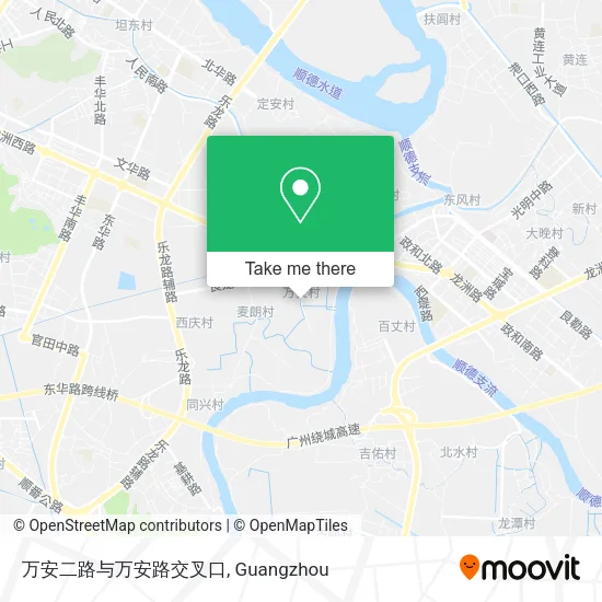 万安二路与万安路交叉口 map