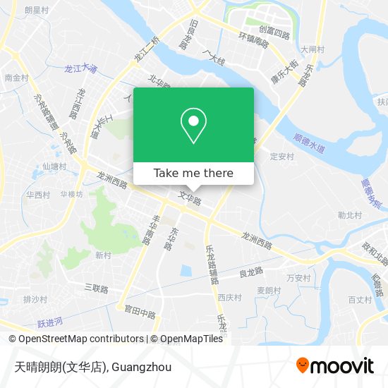 天晴朗朗(文华店) map