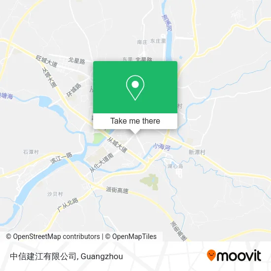 中信建江有限公司 map