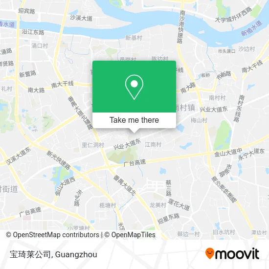 宝琦莱公司 map