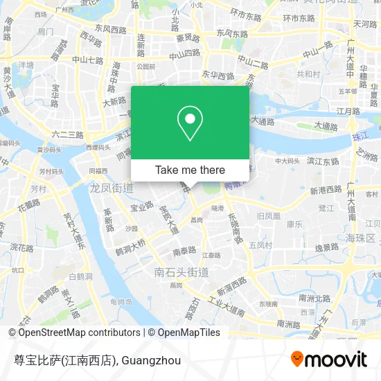 尊宝比萨(江南西店) map