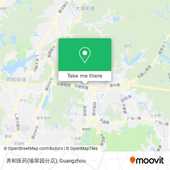 养和医药(瑜翠园分店) map
