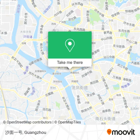 沙面一号 map