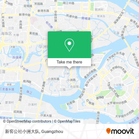 新窖公社小洲大队 map