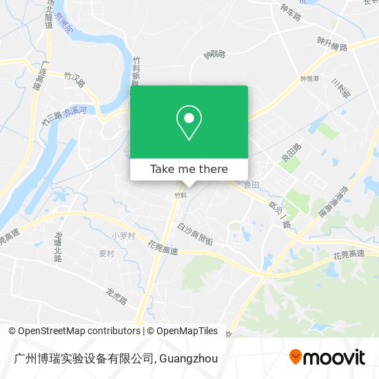 广州博瑞实验设备有限公司 map
