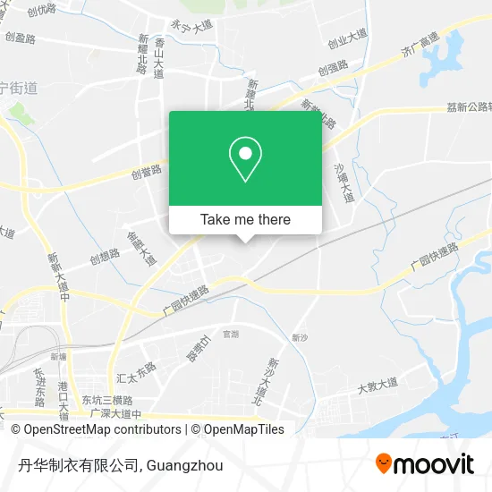 丹华制衣有限公司 map