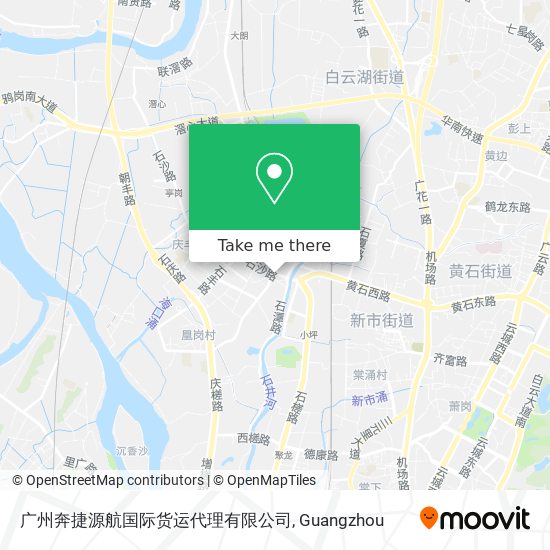 广州奔捷源航国际货运代理有限公司 map