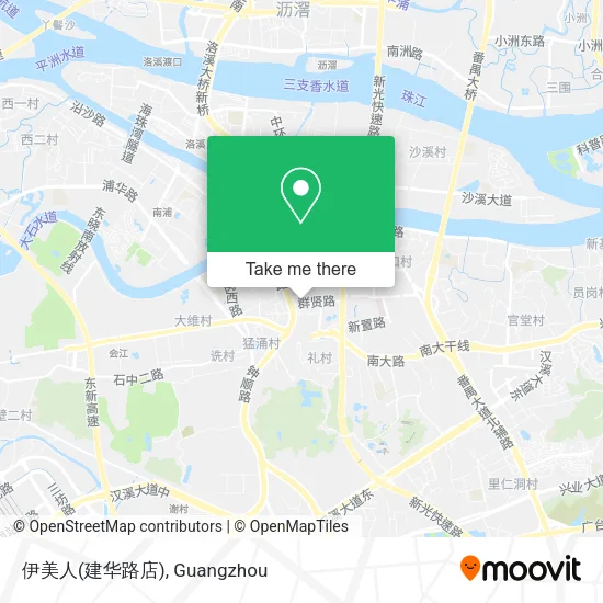 伊美人(建华路店) map