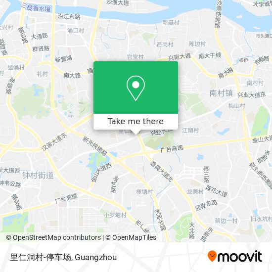里仁洞村-停车场 map