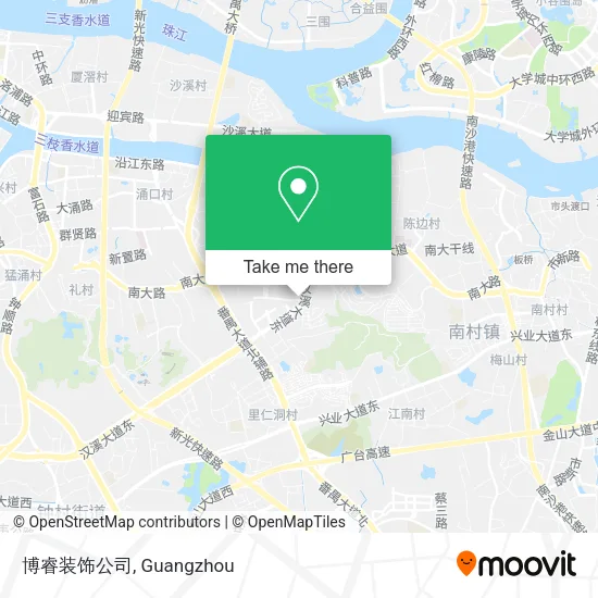博睿装饰公司 map
