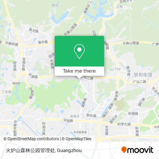 火炉山森林公园管理处 map