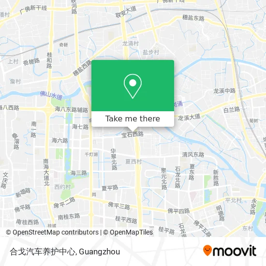 合戈汽车养护中心 map
