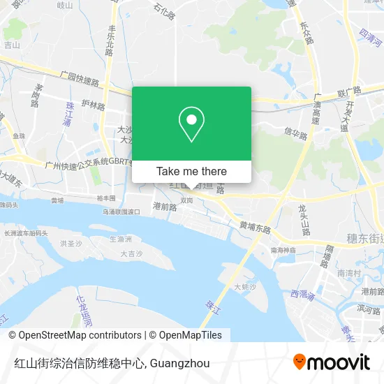 红山街综治信防维稳中心 map