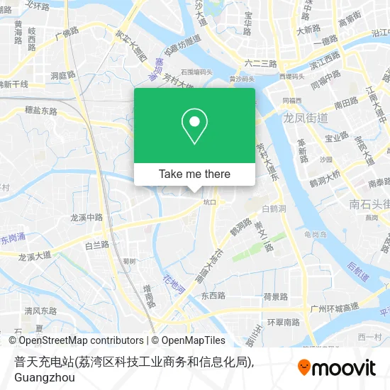 普天充电站(荔湾区科技工业商务和信息化局) map