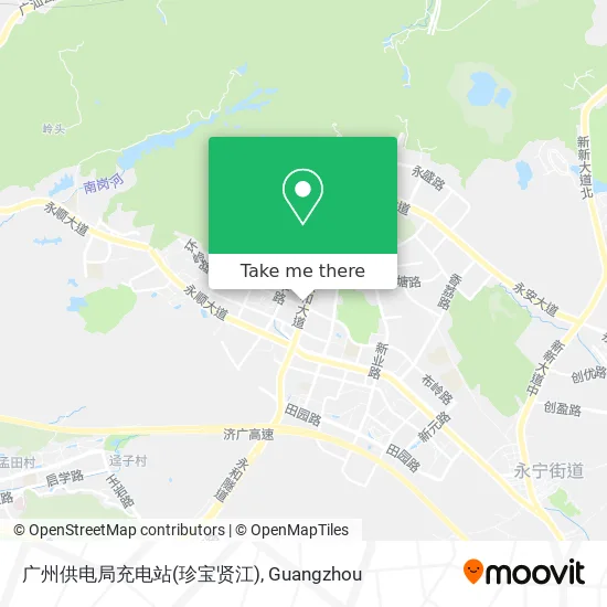 广州供电局充电站(珍宝贤江) map