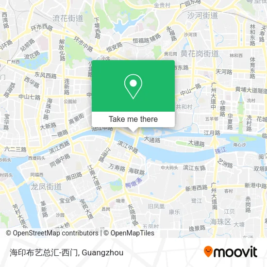 海印布艺总汇-西门 map