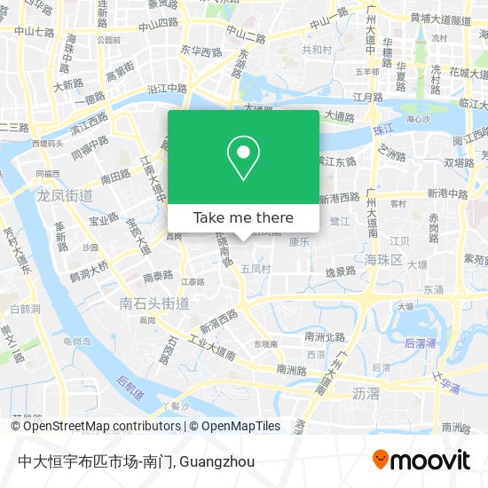 中大恒宇布匹市场-南门 map