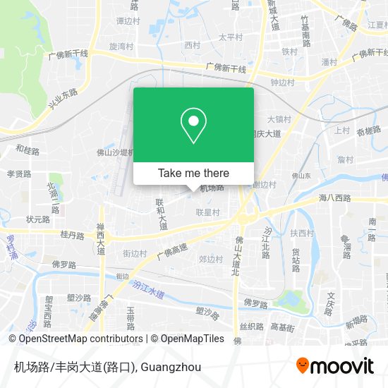 机场路/丰岗大道(路口) map