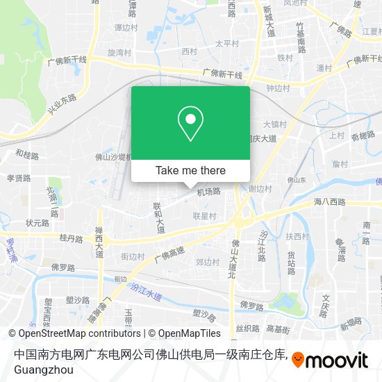 中国南方电网广东电网公司佛山供电局一级南庄仓库 map