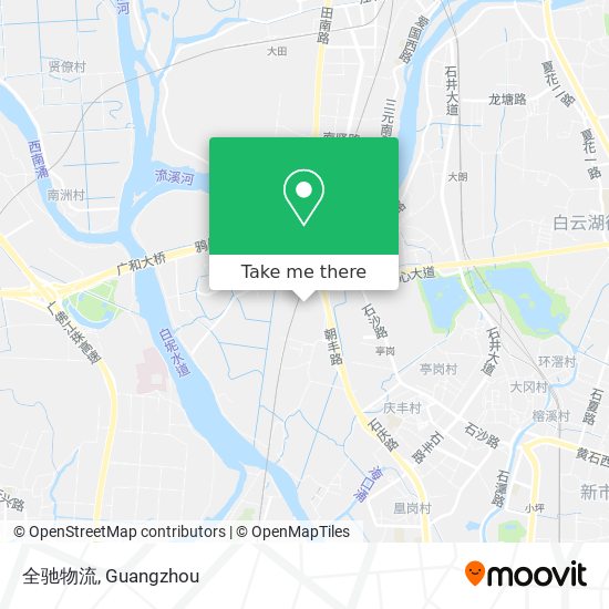 全驰物流 map