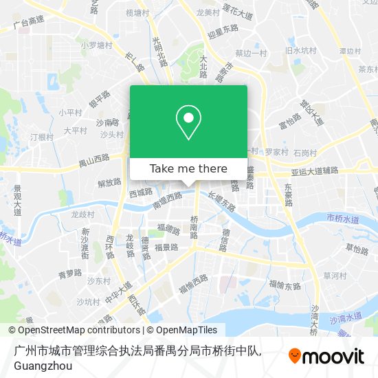 广州市城市管理综合执法局番禺分局市桥街中队 map