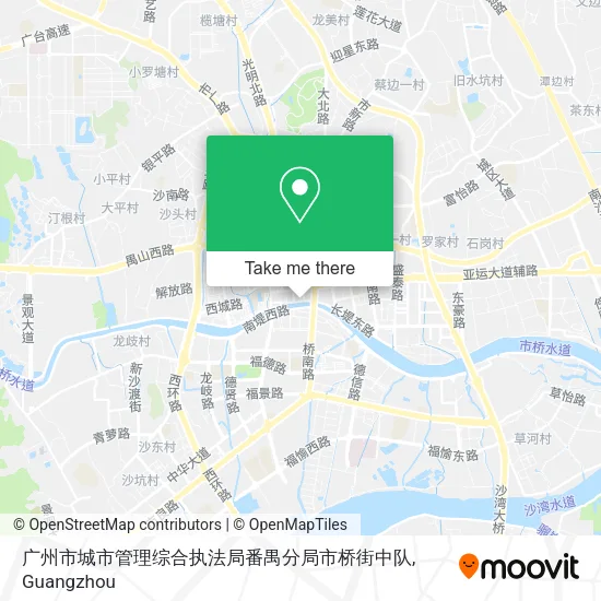 广州市城市管理综合执法局番禺分局市桥街中队 map
