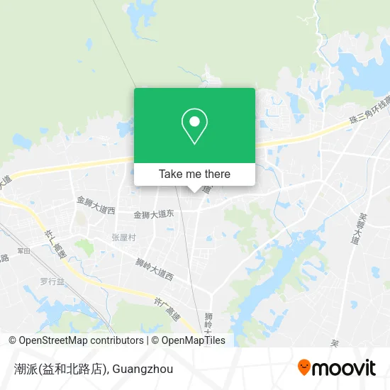 潮派(益和北路店) map