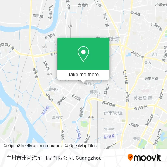 广州市比尚汽车用品有限公司 map
