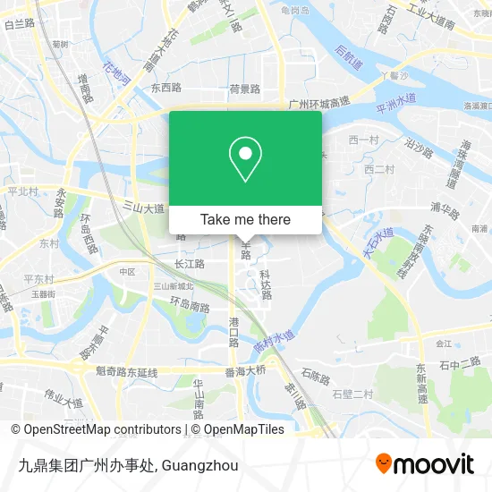 九鼎集团广州办事处 map