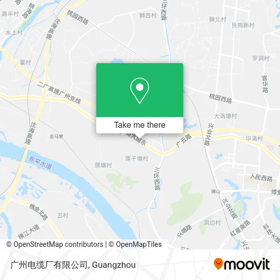 广州电缆厂有限公司 map