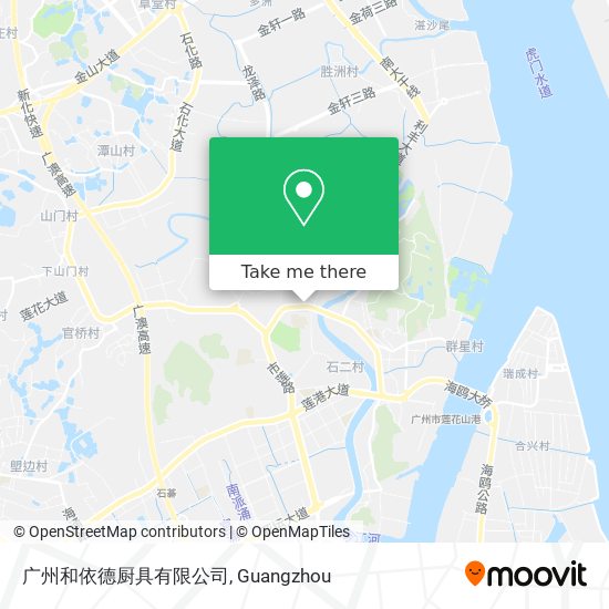 广州和依德厨具有限公司 map