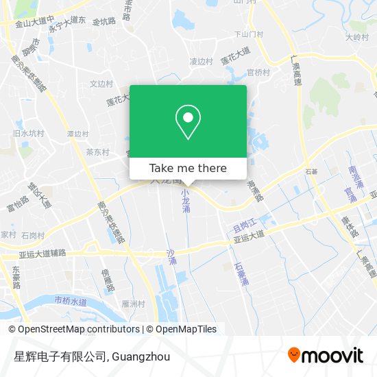 星辉电子有限公司 map