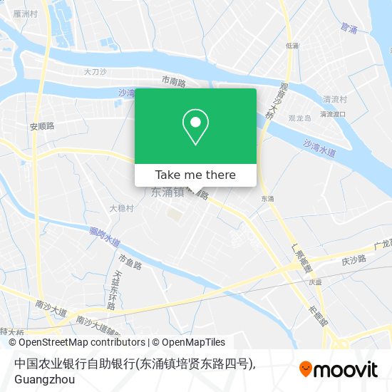 中国农业银行自助银行(东涌镇培贤东路四号) map