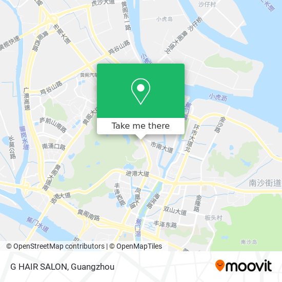 G HAIR SALON map