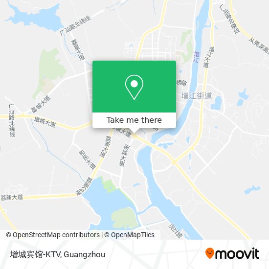 增城宾馆-KTV map