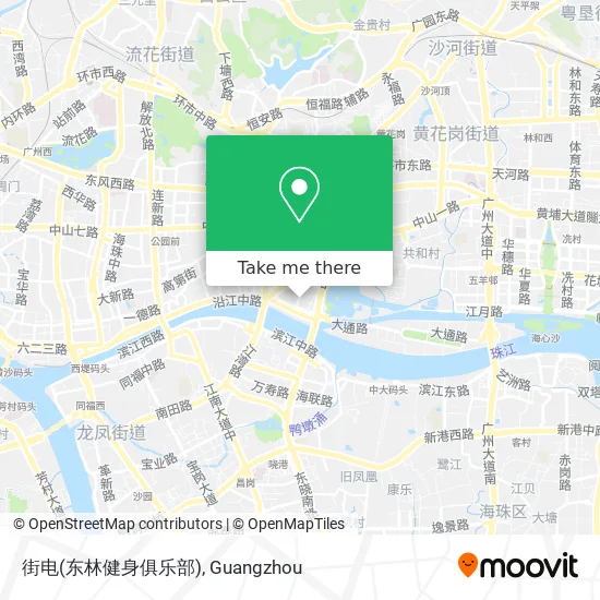 街电(东林健身俱乐部) map