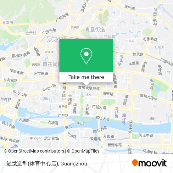 触觉造型(体育中心店) map