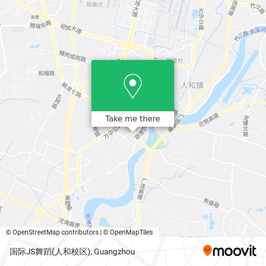 国际JS舞蹈(人和校区) map