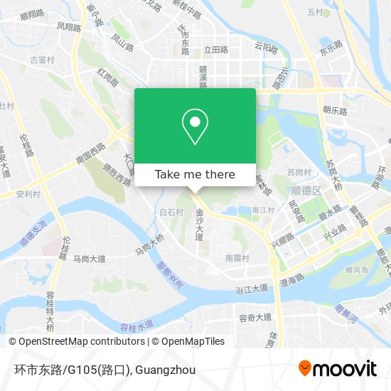 环市东路/G105(路口) map