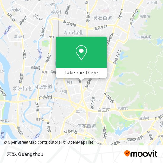 床垫 map