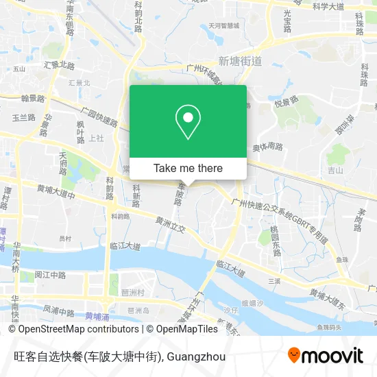 旺客自选快餐(车陂大塘中街) map
