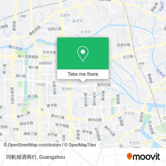 同帆烟酒商行 map