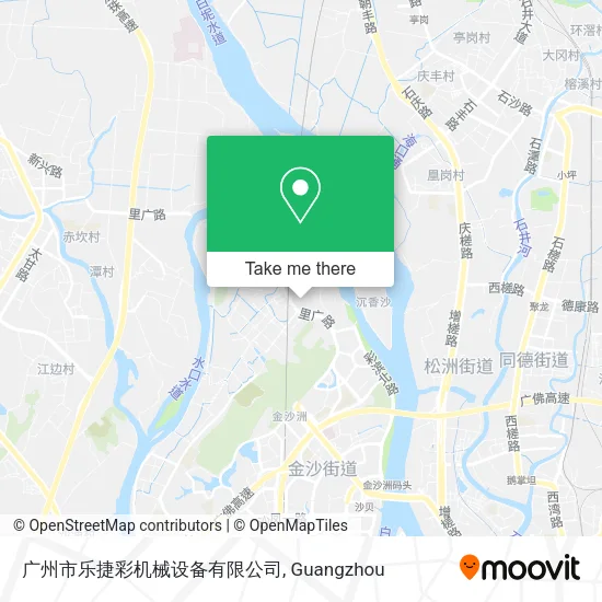 广州市乐捷彩机械设备有限公司 map