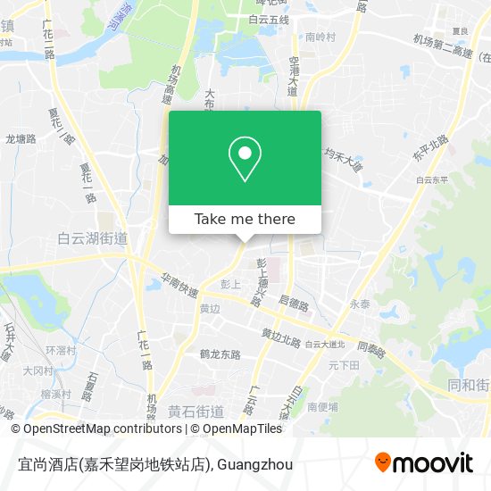 宜尚酒店(嘉禾望岗地铁站店) map