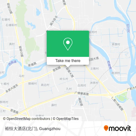 裕恒大酒店(北门) map